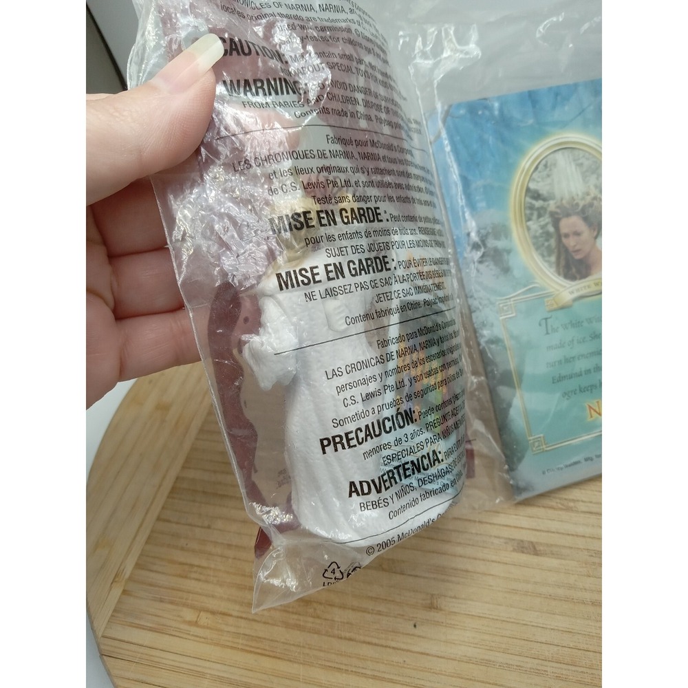 2005 The Chronicles of Narnia McDonalds Happy Meal Toy - The White Witch #5 - Picture 7 of 12